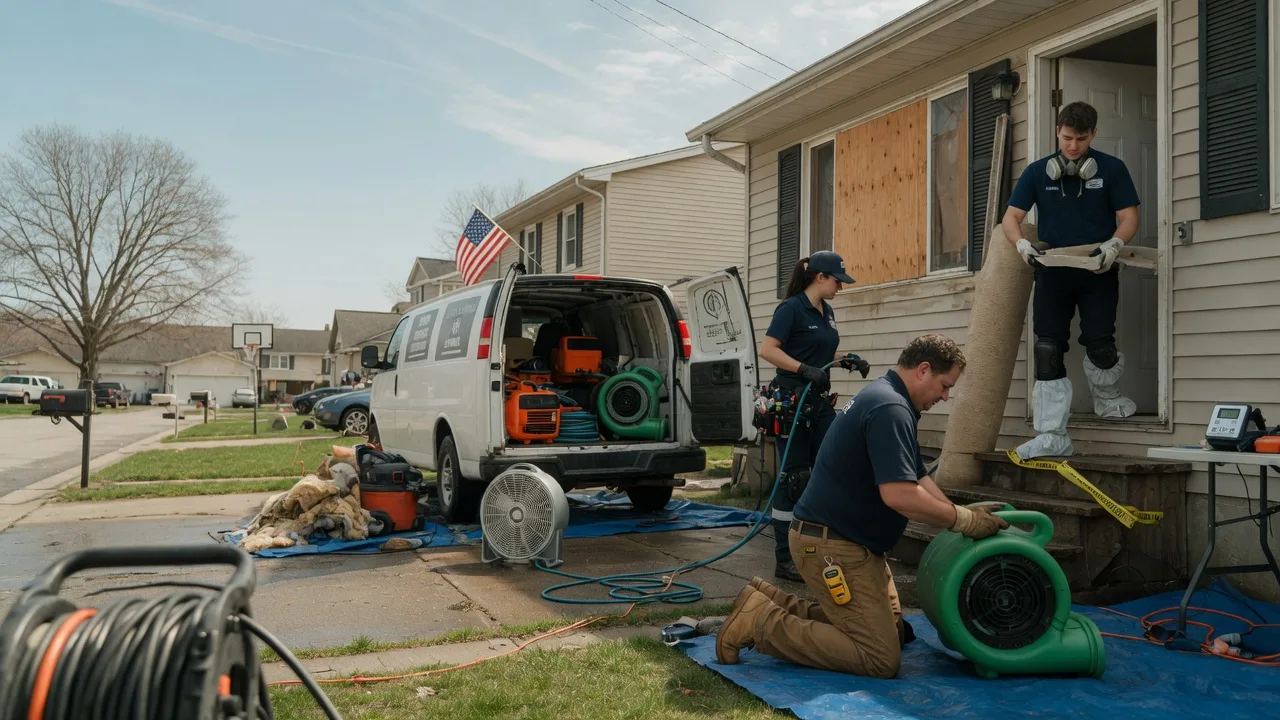 Water Damage Restoration in Hamilton, KS near me